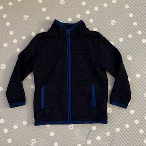 Old Navy 3T Toddler Boy Blue Zipper Fleece Jacket